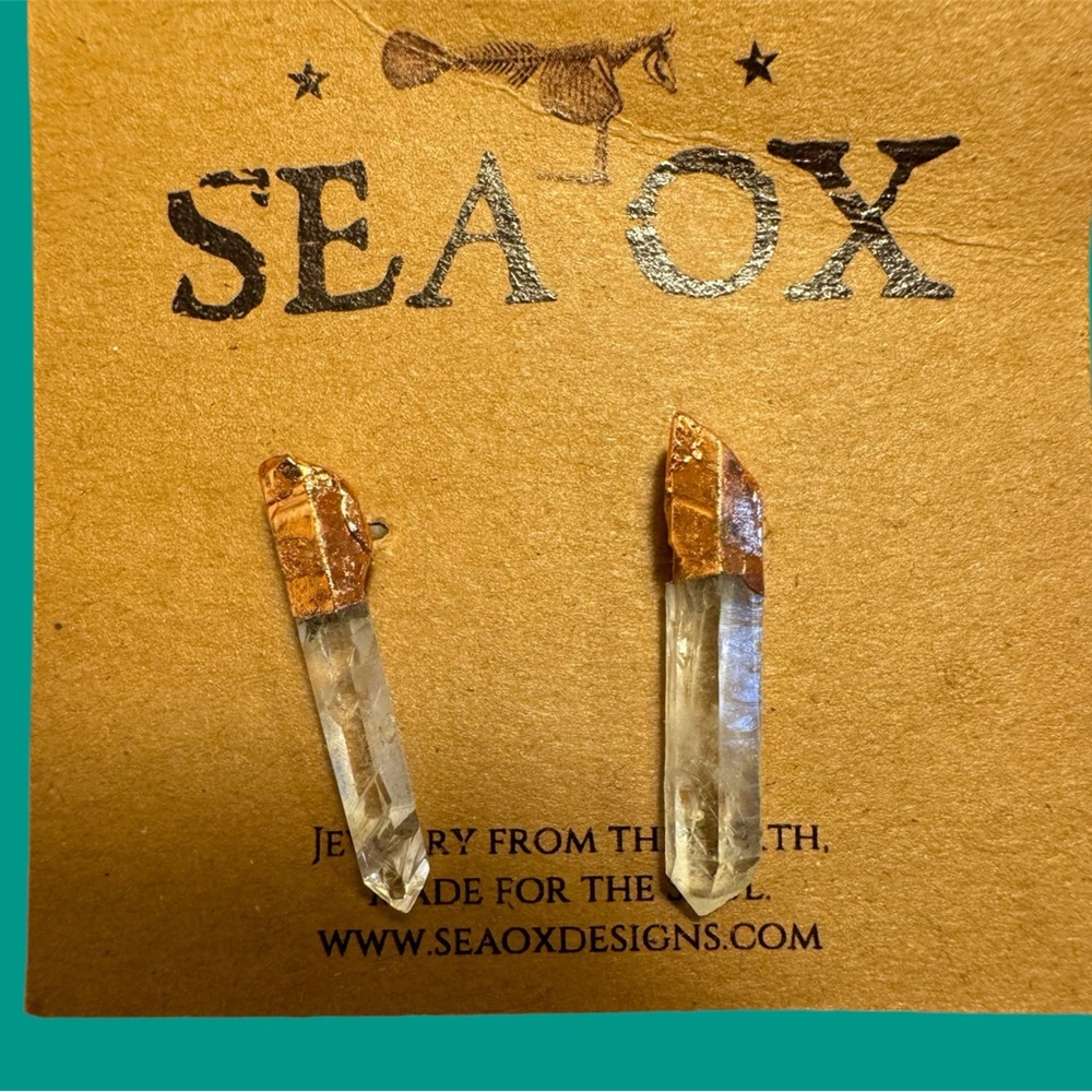 Quartz Earrings